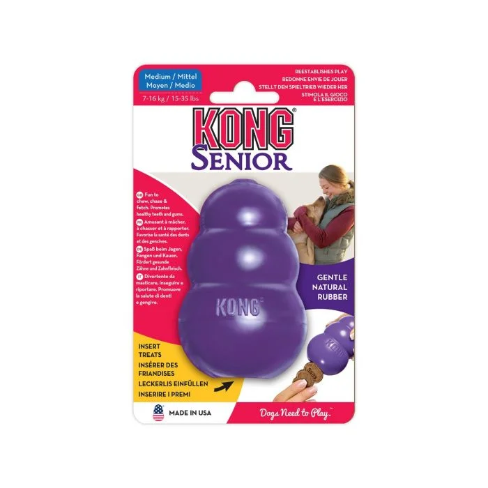 KONG Senior hundeleke lilla v:9678112