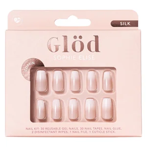 Glöd Sophie Elise Gel Nails Coffin Silk v:5001036