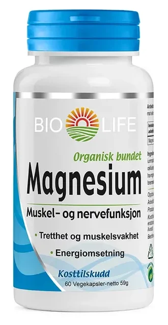 Bio-Life magnesium 60 Kapsler v:5233318