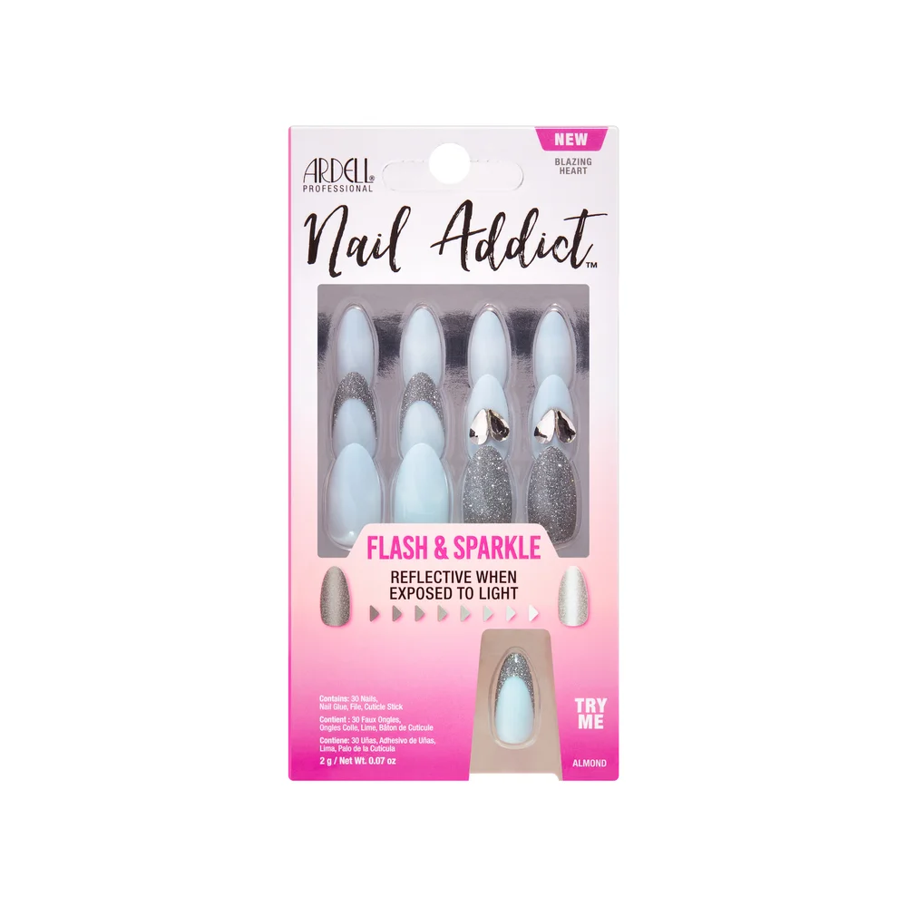 Nail Addict Flash & Sparkle Blazing Heart - Ardell v:5855971