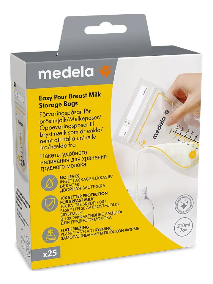 Medela oppbevaringsposer for brystmelk – 25 stk v:5638366 Medela oppbevaringsposer for brystmelk – 25 stk v:5638366