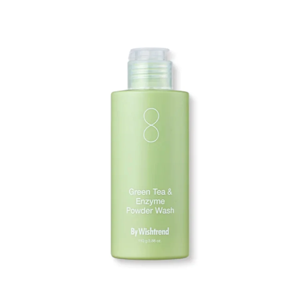 Green Tea And Enzyme Powder Wash 110 g - By Wishtrend v:3683987