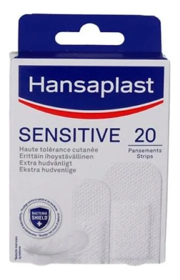 Hansaplast Sensitive Strips – 20 stk. v:1704351 Hansaplast Sensitive Strips – 20 stk. v:1704351