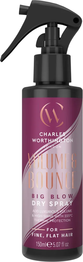 Charles Worthington Volume & Bounce Big Blow Dry Spray 150 ml v:3858409 Charles Worthington Volume & Bounce Big Blow Dry Spray 150 ml v:3858409