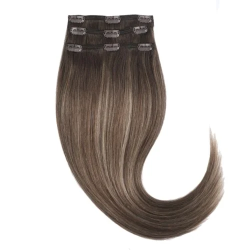 Rapunzel of Sweden Classic Clip-ins Straight / Light Volume / 3 pieces 40 cm Hazelnut Caramel Balayage B2.3/5.1 v:7993741 Rapunzel of Sweden Classic Clip-ins Straight / Light Volume / 3 pieces 40 cm Hazelnut Caramel Balayage B2.3/5.1 v:7993741