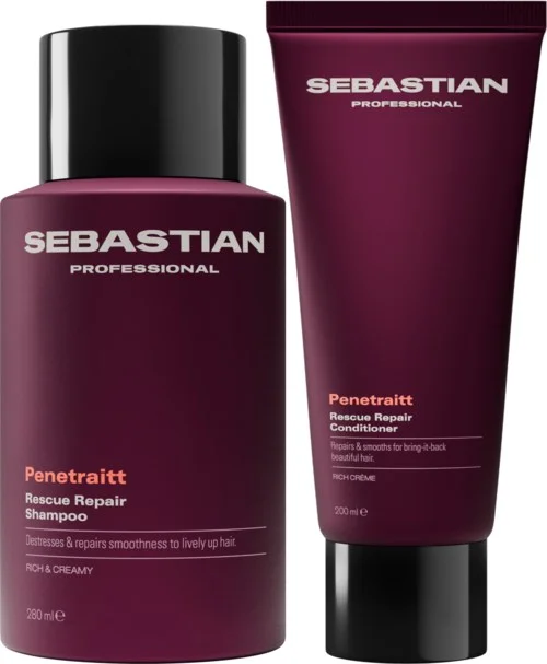 Sebastian Professional Penetraitt Bundle Rescue Repair Shampoo 280 ml & Conditioner 200 ml v:8475408 Sebastian Professional Penetraitt Bundle Rescue Repair Shampoo 280 ml & Conditioner 200 ml v:8475408
