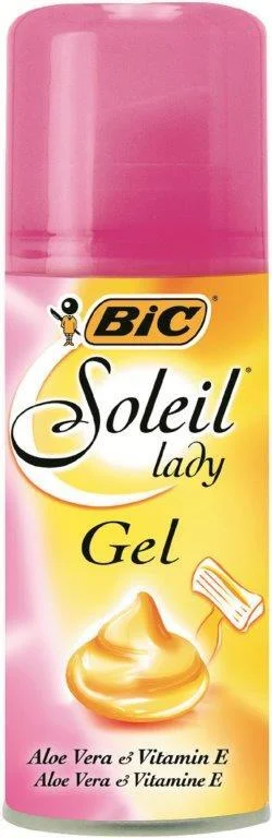 BIC Gel Soleil Pink 75ml – Barbergel med aloe vera v:6990551 BIC Gel Soleil Pink 75ml – Barbergel med aloe vera v:6990551