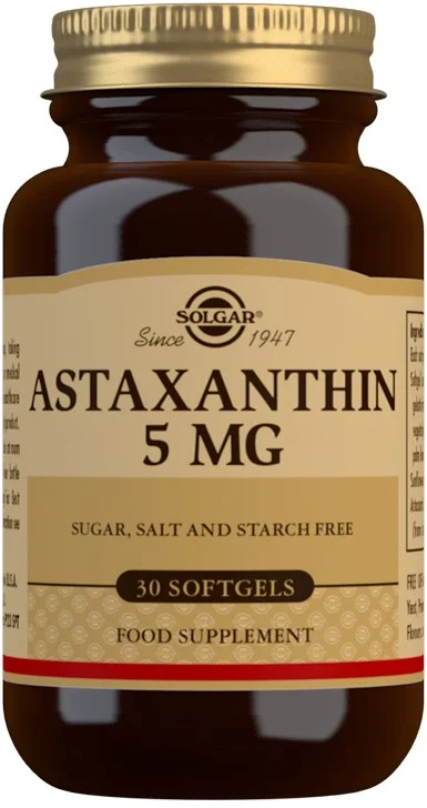 Solgar Astaxanthin Complex Softgels 5 mg 30 stk v:8583399