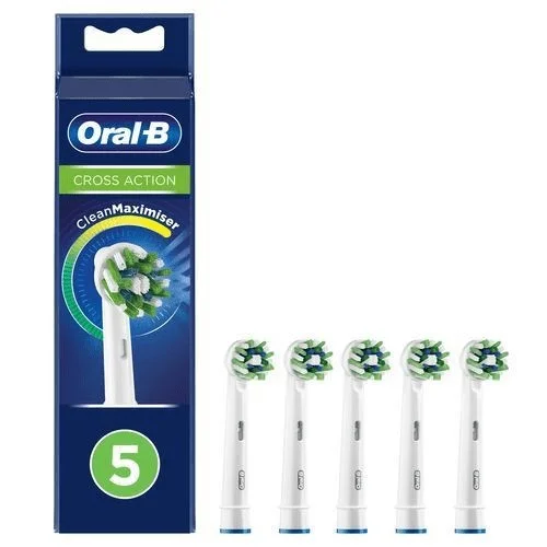 Oral B Cross Action Refill 5 stk v:4879584