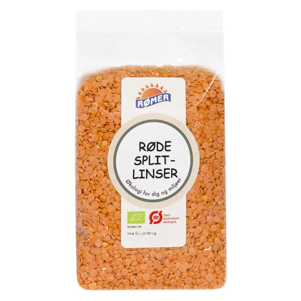 Rømer Røde Splittlinser Ø – 500 g v:3767070 Rømer Røde Splittlinser Ø – 500 g v:3767070
