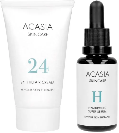 Acasia Skincare 24 H Repair Cream 50 ml & Hyaluronic Super Serum 30 ml v:7939613 Acasia Skincare 24 H Repair Cream 50 ml & Hyaluronic Super Serum 30 ml v:7939613