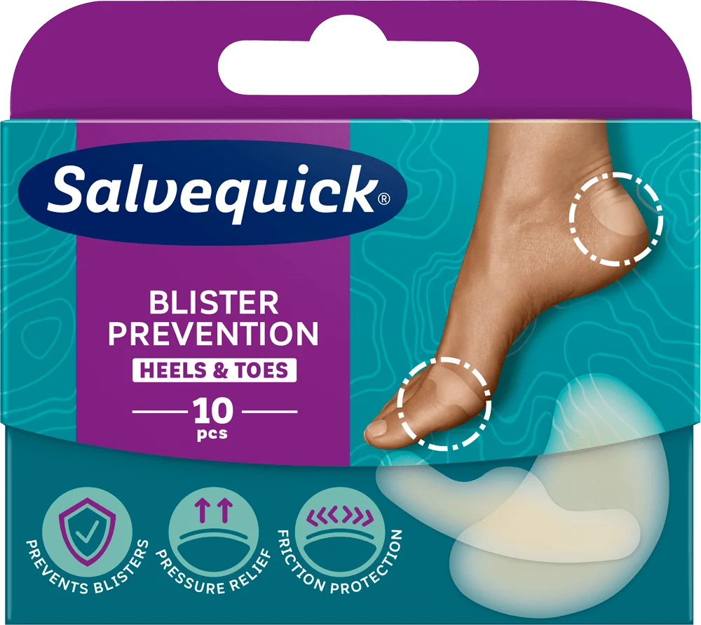 Salvequick Gnagsår Mix - 10 stk v:4605727