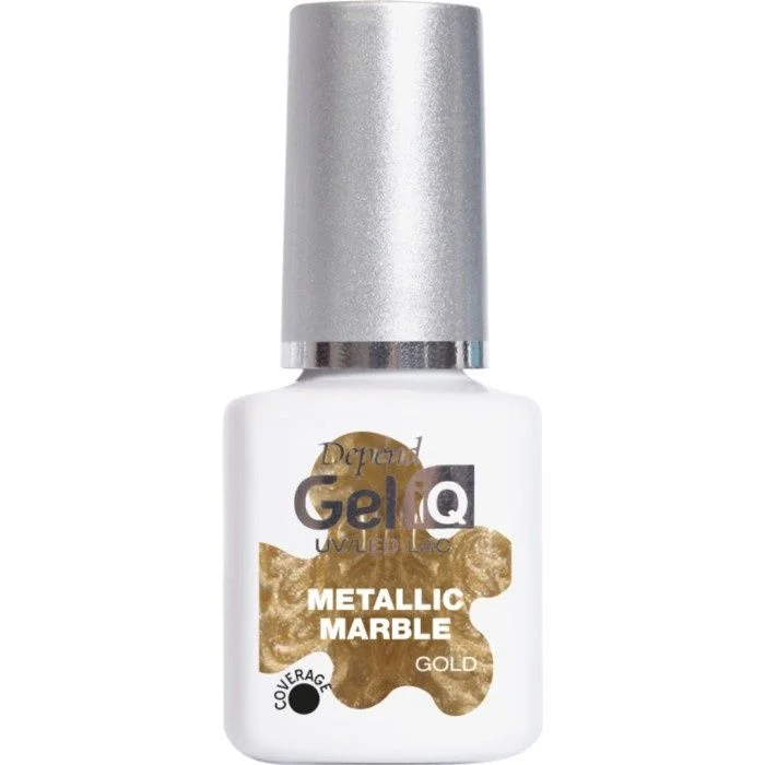 Depend Gel iQ Metallic Marble Gold 5 ml v:8915270