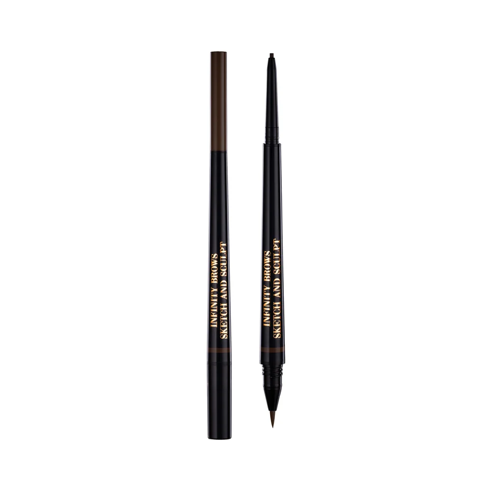 Infinity Power Brows Sketch And Sculpt Liquid Liner & Pencil Dark Brown – LH cosmetics v:1622999