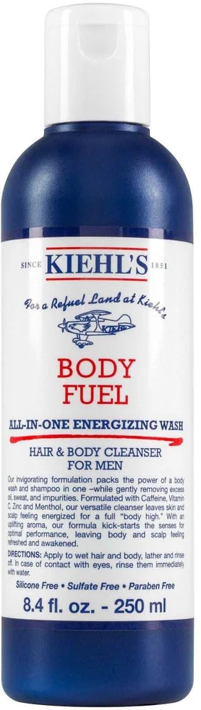 Kiehl’s Men Body Fuel All-in-One Energizing & Conditioning Wash 250 ml v:7302303 Kiehl’s Men Body Fuel All-in-One Energizing & Conditioning Wash 250 ml v:7302303