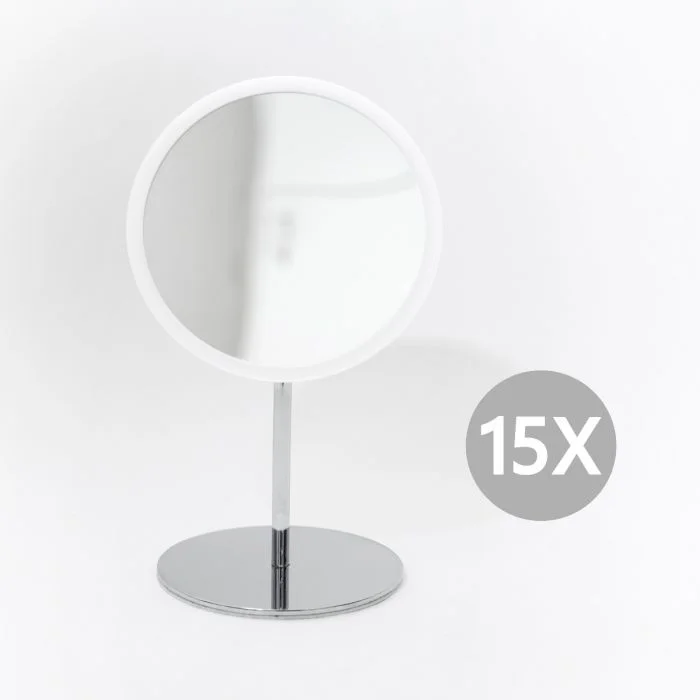 Bosign Avtakbart forstørrelsesspeil X15 Bordmodell, hvit 1 stk v:7481901 Bosign Avtakbart forstørrelsesspeil X15 Bordmodell, hvit 1 stk v:7481901