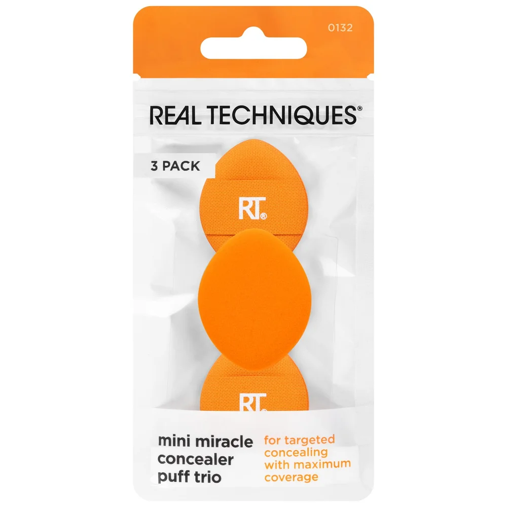Real Techniques Mini Miracle Concealer Puff Trio v:1495720 Real Techniques Mini Miracle Concealer Puff Trio v:1495720