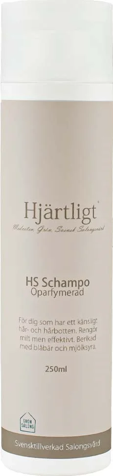 Hjärtligt Högsensitiv HS Shampoo 250 ml v:5917317