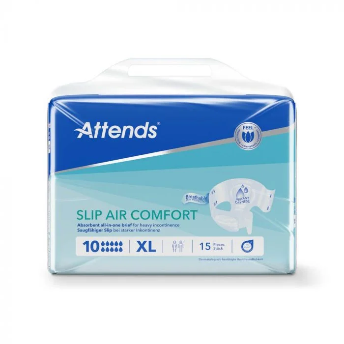 Attends Slip Air Comfort 10XL 15 stk v:1123797 Attends Slip Air Comfort 10XL 15 stk v:1123797