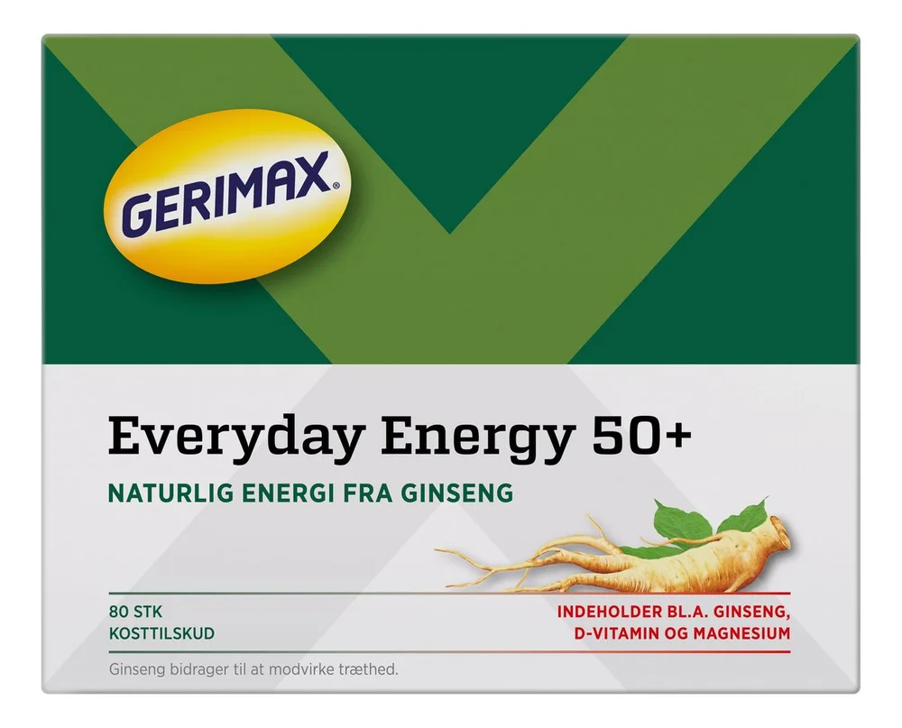 Gerimax Everyday Energy 50+ - 80 tabl. v:5828371