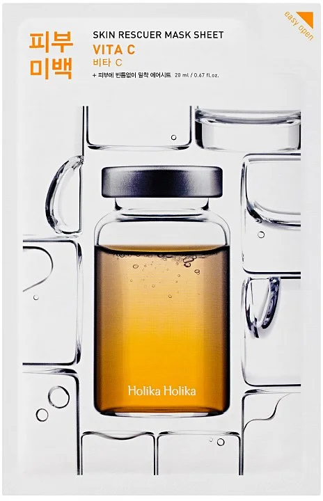 Holika Holika Skin Rescuer Mask Sheet – Vita C 20 ml v:3210436 Holika Holika Skin Rescuer Mask Sheet – Vita C 20 ml v:3210436