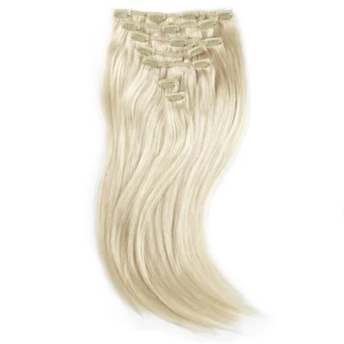 Rapunzel of Sweden Classic Clip-ins Straight / Medium Volume / 7 pieces 50 cm 10.10 Platinum Blonde v:6354726 Rapunzel of Sweden Classic Clip-ins Straight / Medium Volume / 7 pieces 50 cm 10.10 Platinum Blonde v:6354726