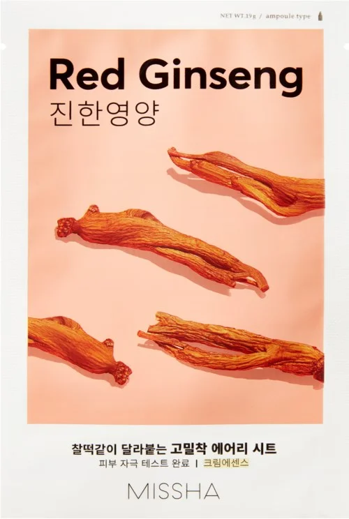 MISSHA Airy Fit Sheet Mask Red Ginseng 19 g v:1135204
