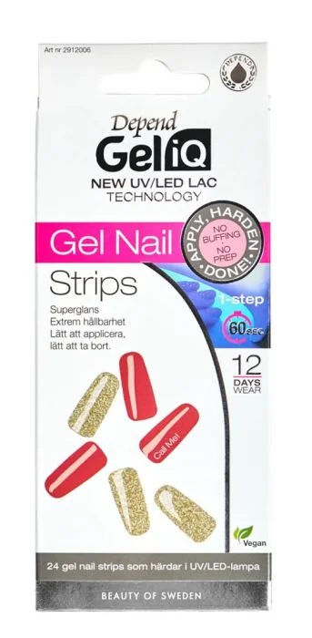 Depend Gel iQ Gel Nail Strips Semi Cured no 6 v:7534838