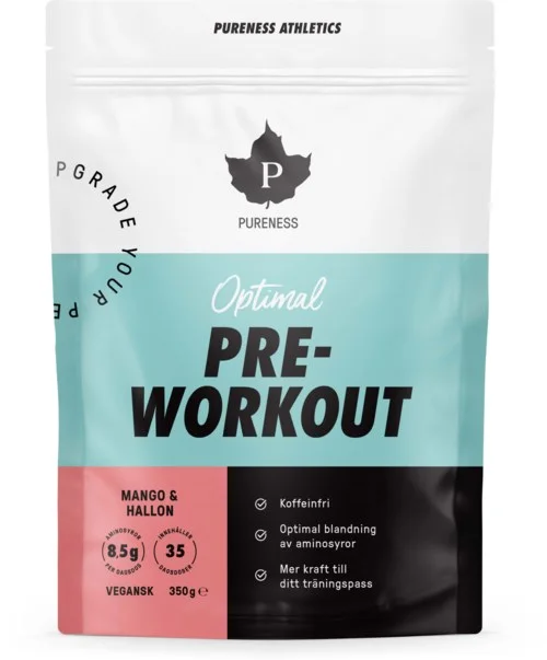 Pureness Athletics Optimal Pre-Workout Mango & Hallon 350 g v:4197990 Pureness Athletics Optimal Pre-Workout Mango & Hallon 350 g v:4197990