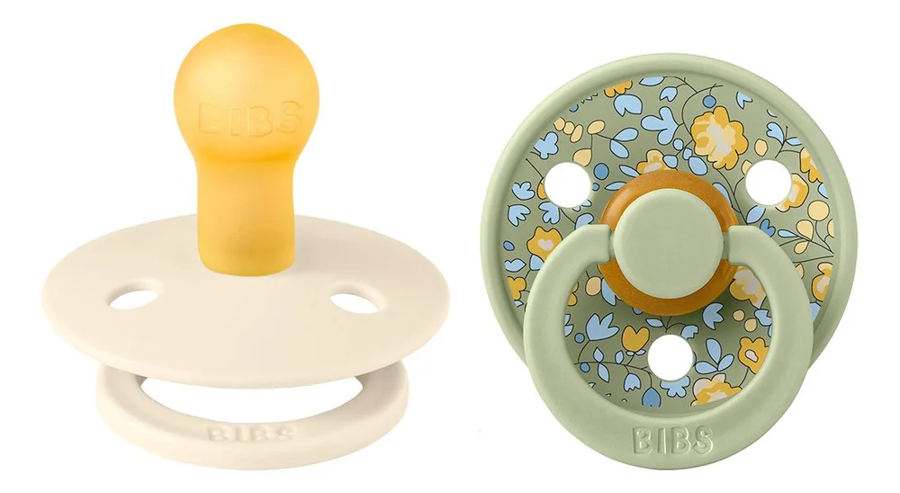 BIBS x Liberty Colour Latex Rund Eloise - Sage Mix - flere størrelser v:3542557