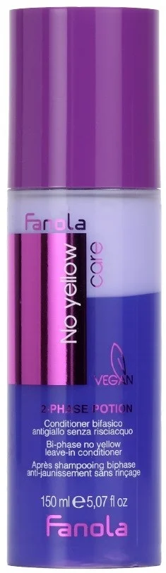 Fanola No Yellow Care 2-Phase Potion Bi-Phase Leave-In Conditioner 150 ml v:6646036