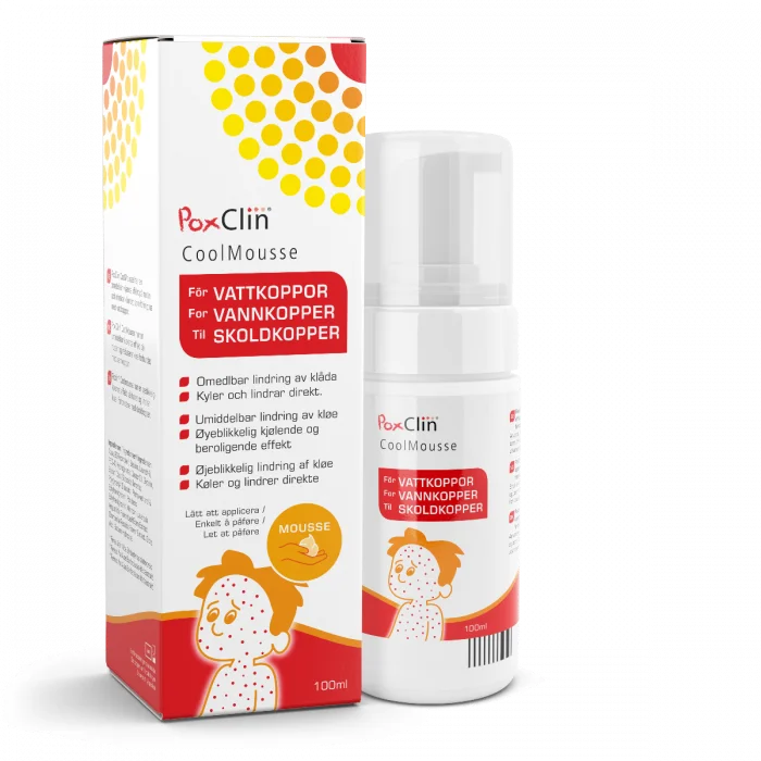 PoxClin coolmousse ved vannkopper 100 ml v:4148930