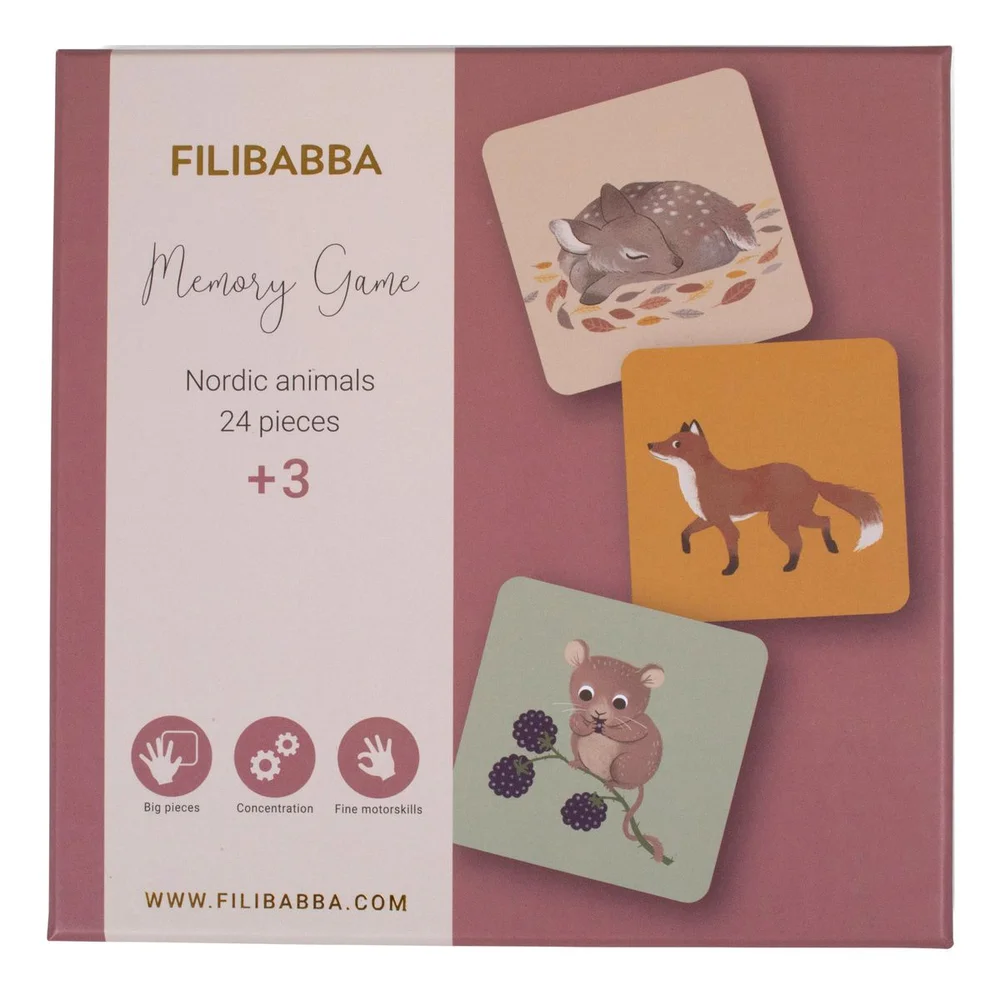 Filibabba Vendespill - Nordiske dyr - 1 stk. v:7140137