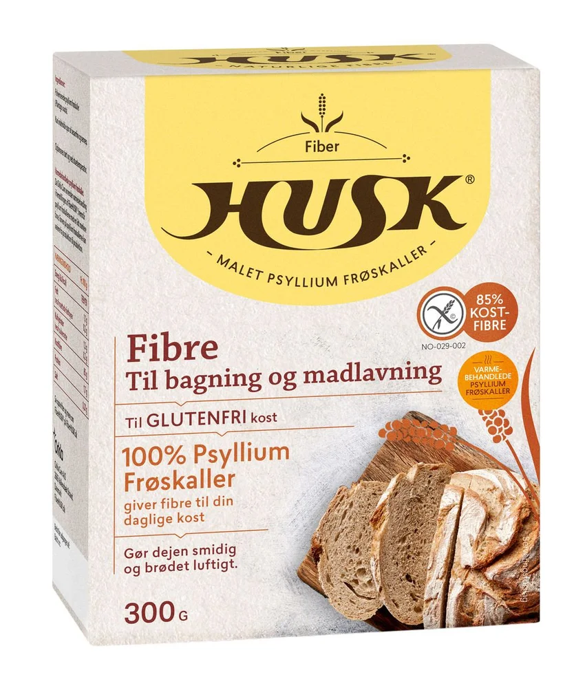 HUSK - Fiberhusk glutenfritt bakemiddel - 300g v:7324896