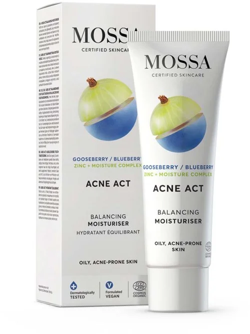 Mossa Acne Act Balancing Mousturiser 50 ml v:5031626