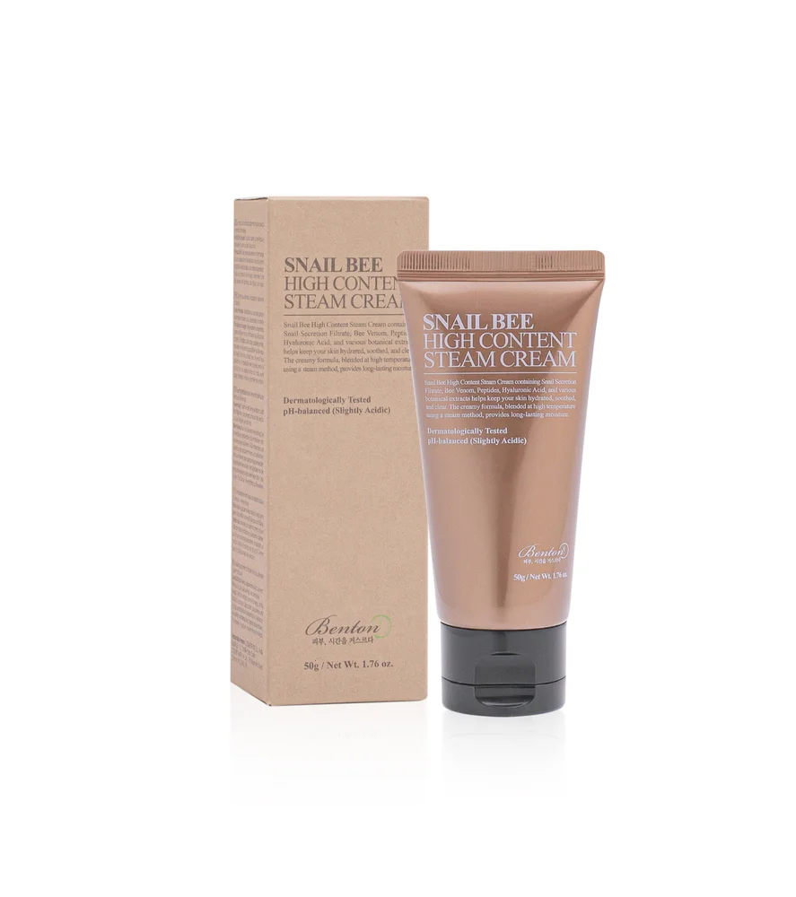 Snail Bee High Content Steam Cream 50 g - Benton v:3282592