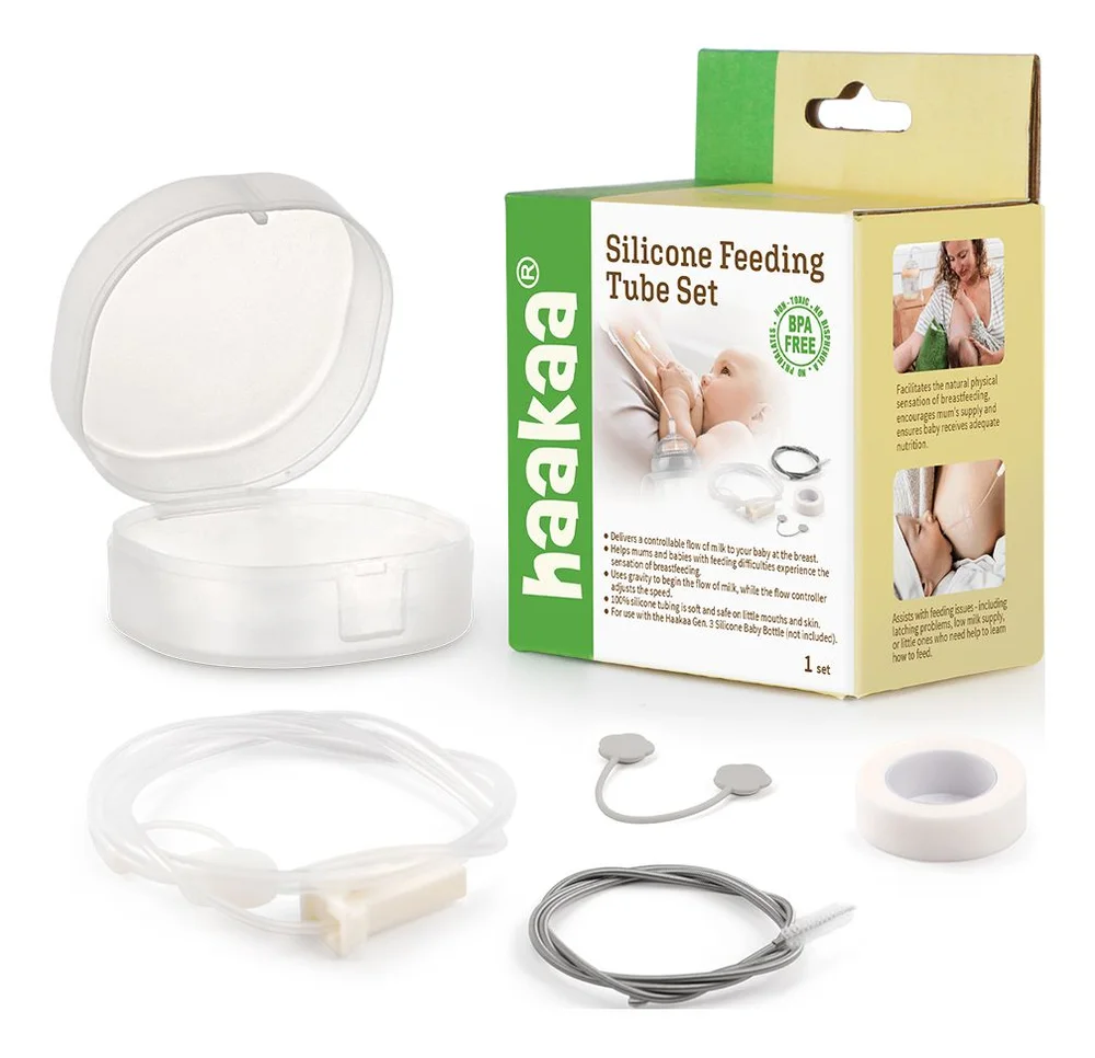 Haakaa Silicone Feeding Tube Set – 1 stk. v:5740524 Haakaa Silicone Feeding Tube Set – 1 stk. v:5740524
