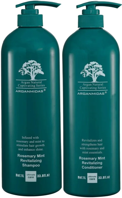 Arganmidas Rosemary Mint Revitalizing Bundle Shampoo 1000 ml & Conditioner 1000 ml v:3708928