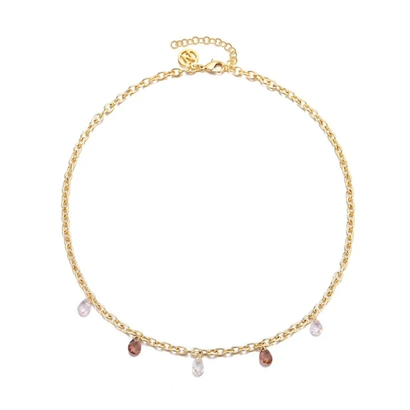 Nora Norway Ingelin neck 42 gold Burgmix v:1919533 Nora Norway Ingelin neck 42 gold Burgmix v:1919533