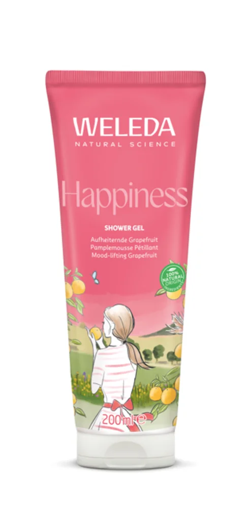 Happiness Shower Gel Grapefruit 200 ml – Weleda v:3390820