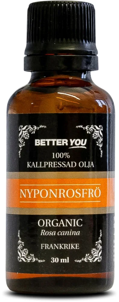 Better You EKO Kallpressad Nyponrosfröolja 30 ml v:2051449