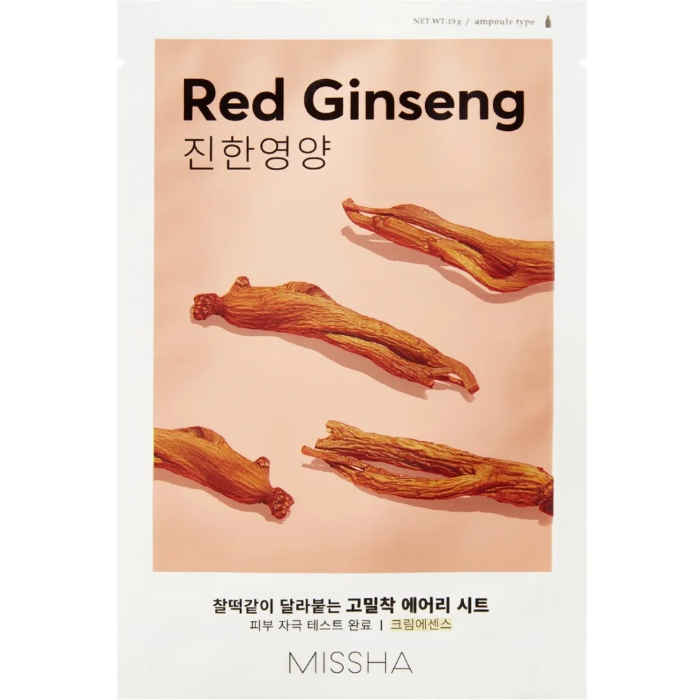Airy Fit Sheet Mask Red Ginseng, 19g v:4443096