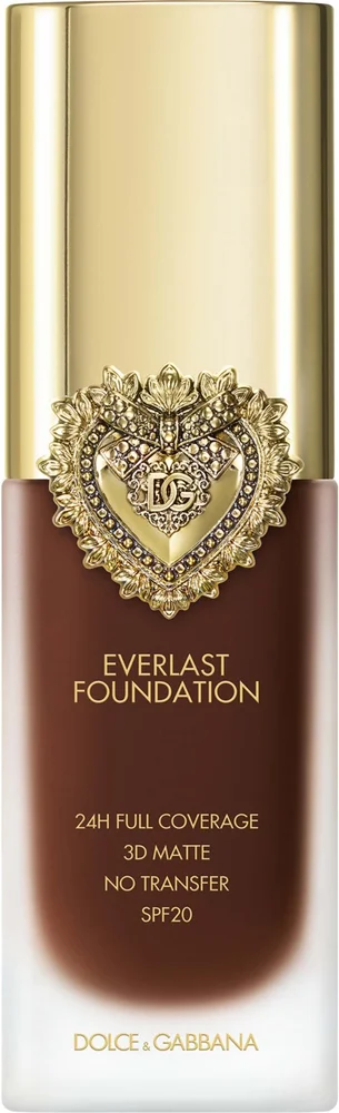 Dolce & Gabbana Flawless Everlast Foundation 24H Full Coverage 3D Matte No Transfer SPF58 39N Deep v:1176068
