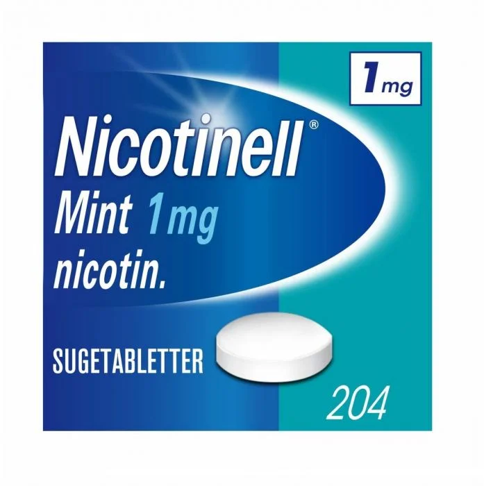 Nicotinell 1 mg sugetabletter mint 204 stk v:5064236