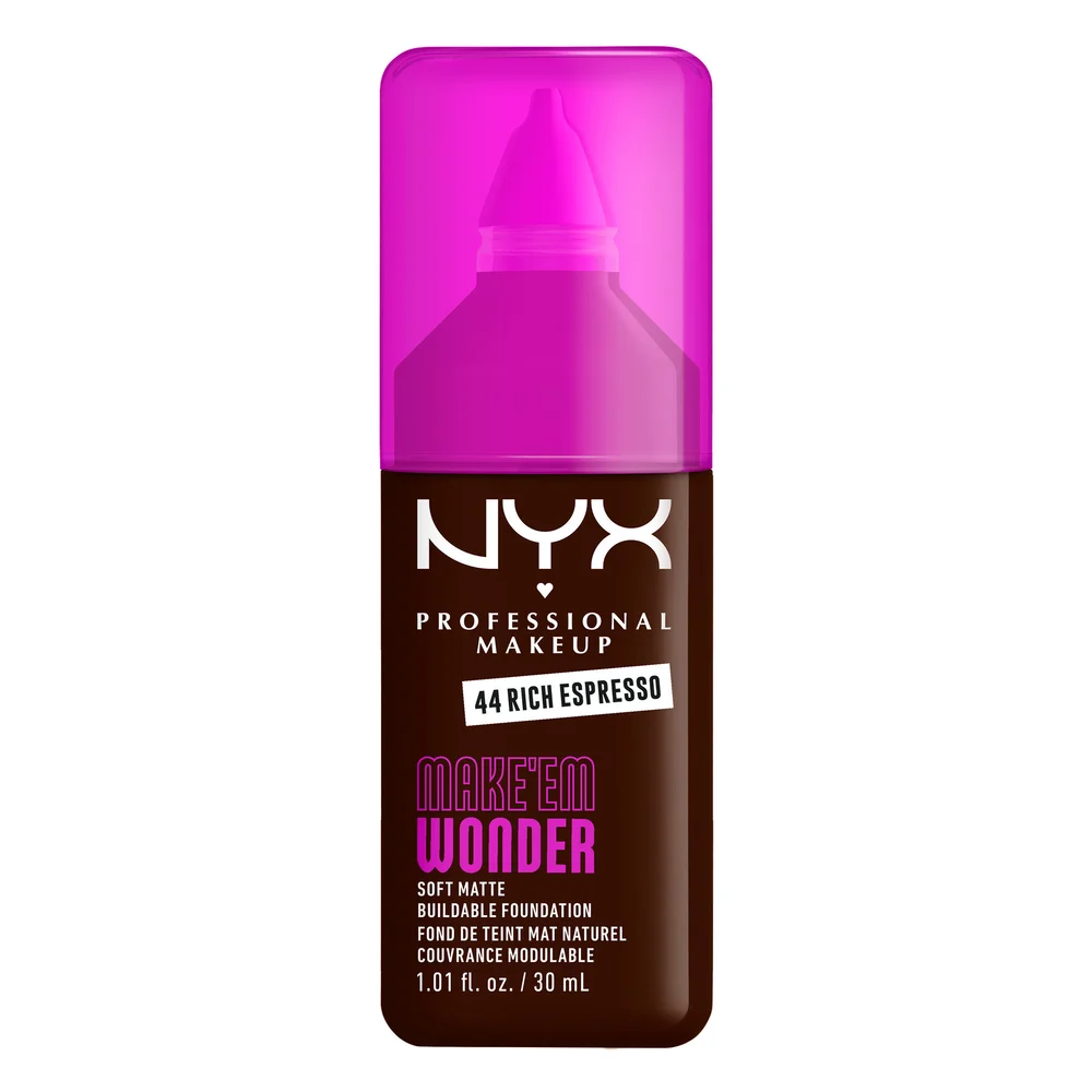 Make Em Wonder Foundation 44 Rich Espresso - NYX PROFESSIONAL MAKEUP v:5637351