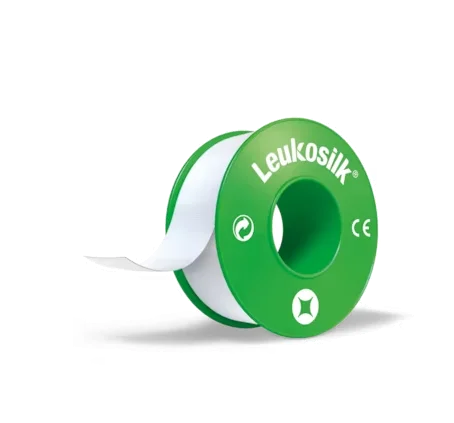 Leukosilk silketape 1,25 cm x 5 m 1 stk v:6409887 Leukosilk silketape 1,25 cm x 5 m 1 stk v:6409887