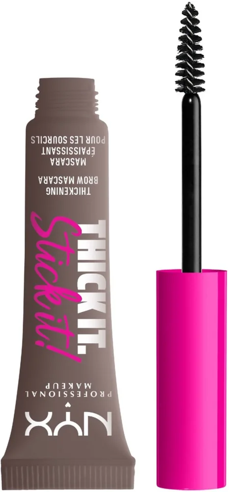 NYX PROFESSIONAL MAKEUP Thick it. Stick it! Brow Mascara Cool Ash Brown v:1713501 NYX PROFESSIONAL MAKEUP Thick it. Stick it! Brow Mascara Cool Ash Brown v:1713501