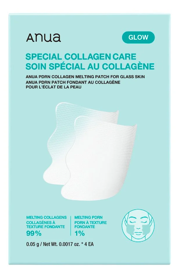 Anua PDRN Collagen Melting Patch for Glass Skin – 4 stk. v:3191471 Anua PDRN Collagen Melting Patch for Glass Skin – 4 stk. v:3191471