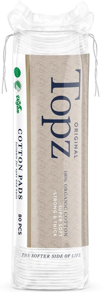 Topz Premium Make Up Pads 80 stk v:6367499 Topz Premium Make Up Pads 80 stk v:6367499
