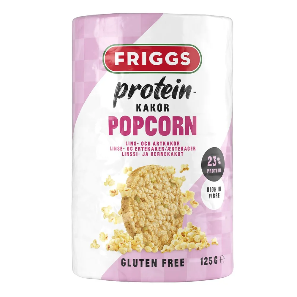 Friggs Proteinkaker Popcorn – 125 g. v:5477390 Friggs Proteinkaker Popcorn – 125 g. v:5477390